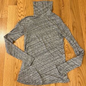 J. Crew Gray Long Sleeve Tee